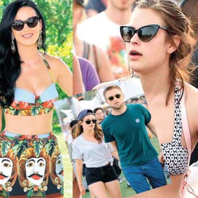 Festivalde ünlü geçidi