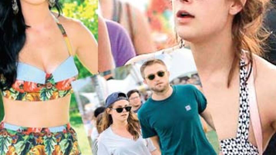 Festivalde ünlü geçidi