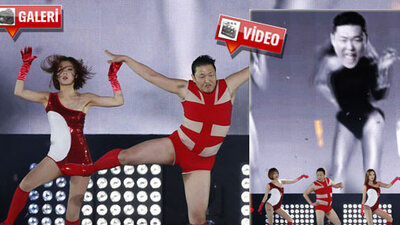 PSY'ın Beyonce takliti kırdı geçirdi