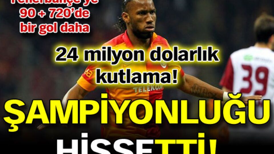Şampiyonluğu HİSSEtti!