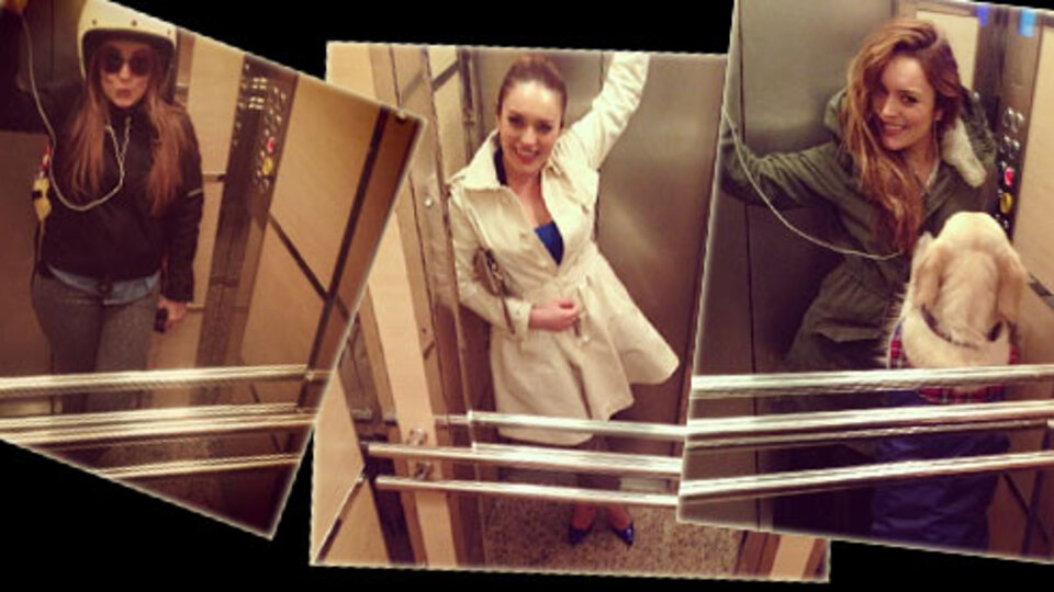 "Ne çektin be asansör"