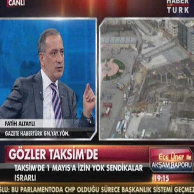 "Çatapat patlasa binlerce insan çukura düşer"