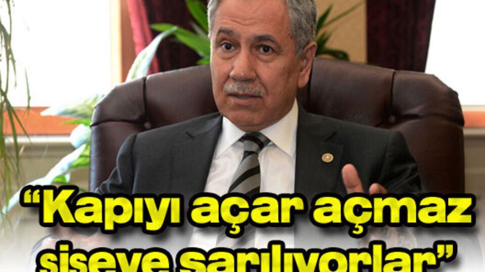 Arınç o dizilere çattı
