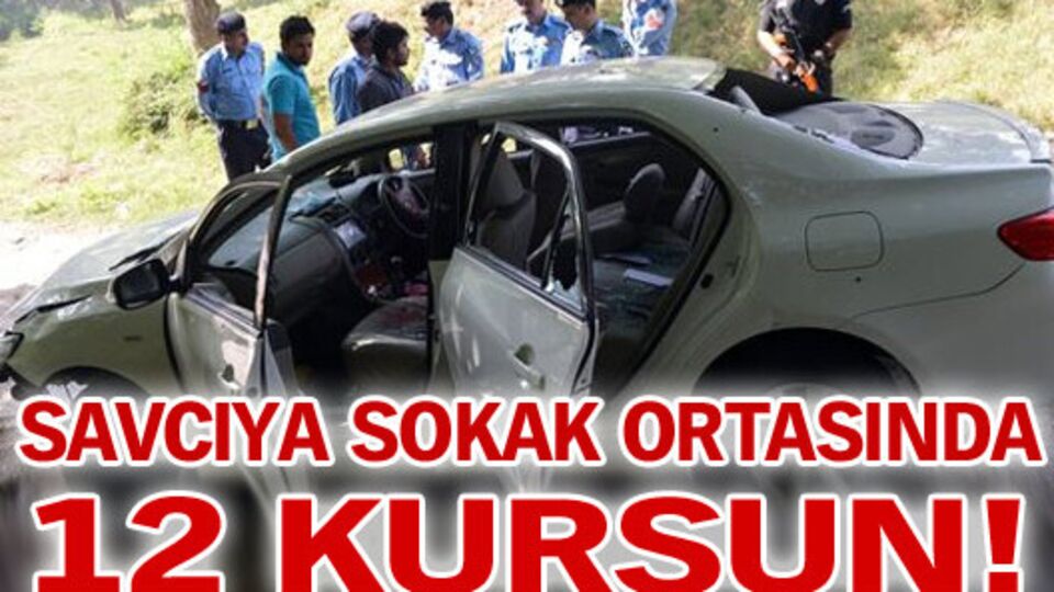 Savcıya sokak ortasında 12 kurşun!