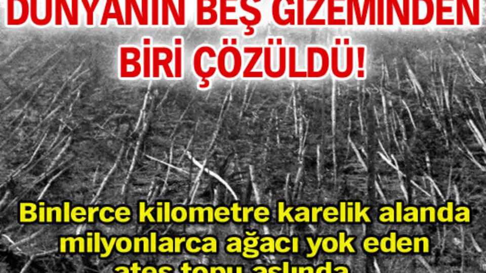 Dünyanın beş gizeminden biri çözüldü!
