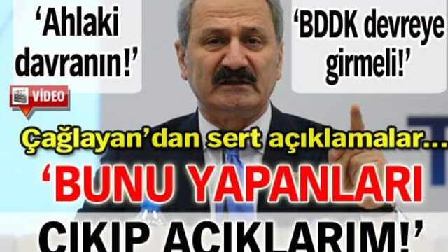 'Bunu yapanları çıkıp açıklarım!'
