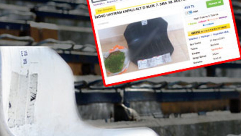 İnönü kokulu hasarsız koltuk 450 TL!