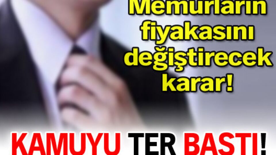 Kamuyu ter bastı!