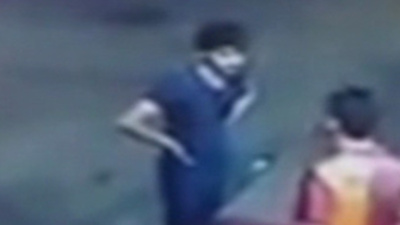 Cinayet anı kamerada!