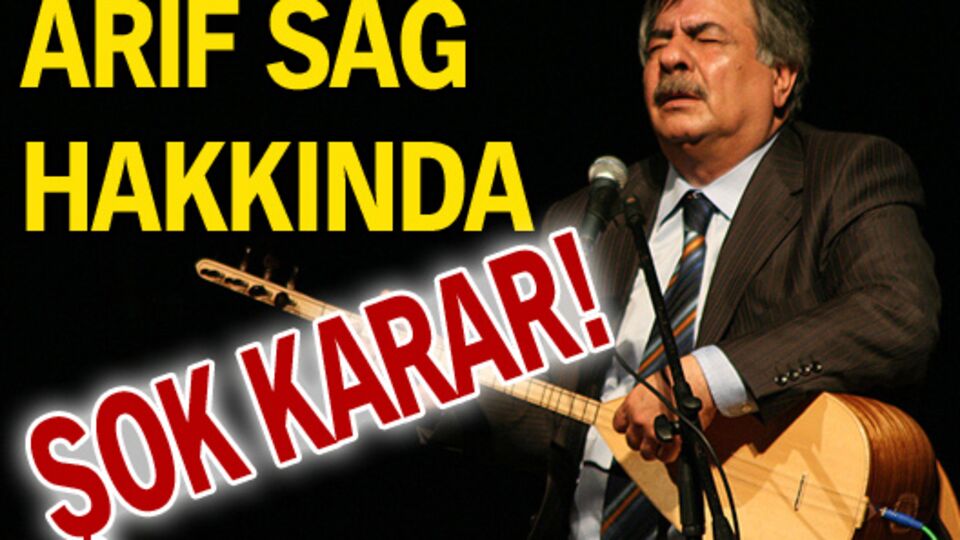 Arif Sağ'a meslek birliğinden ihraç