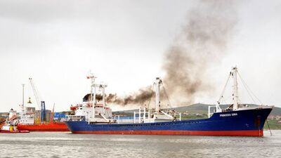 Bandırma Limanı'nda korkulu anlar