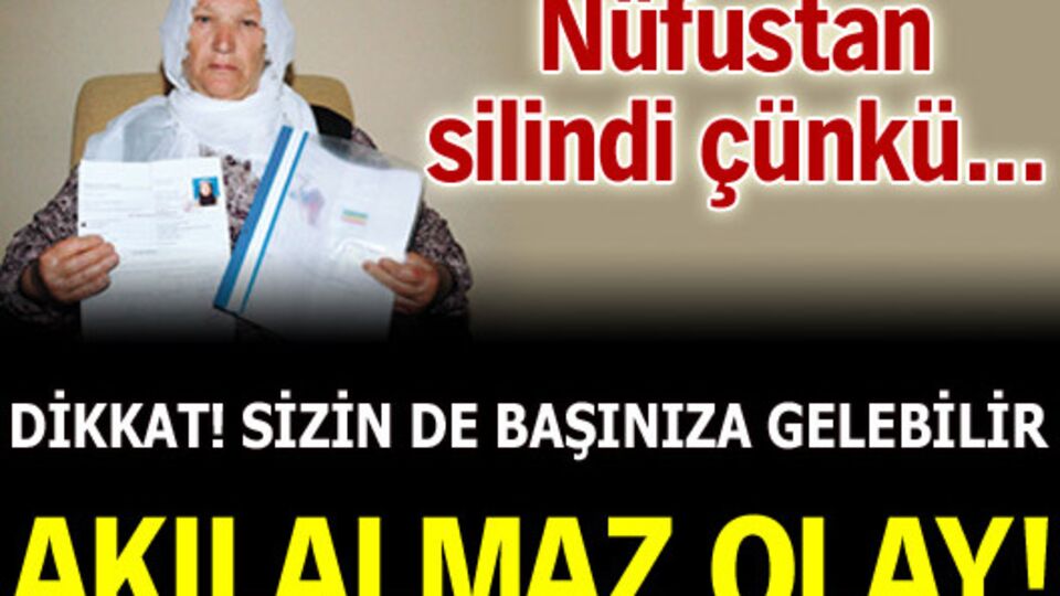 Akılalmaz olay!