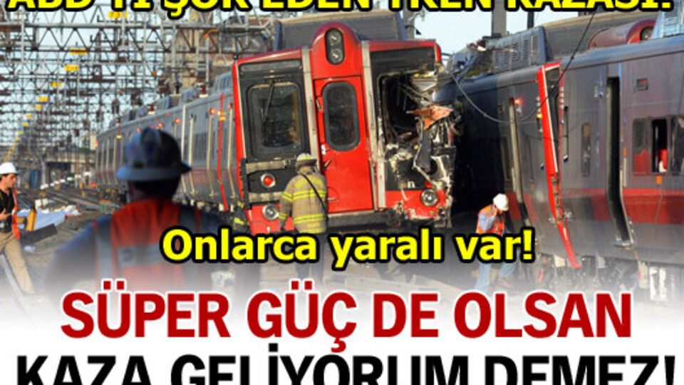 ABD'yi şok eden kaza!