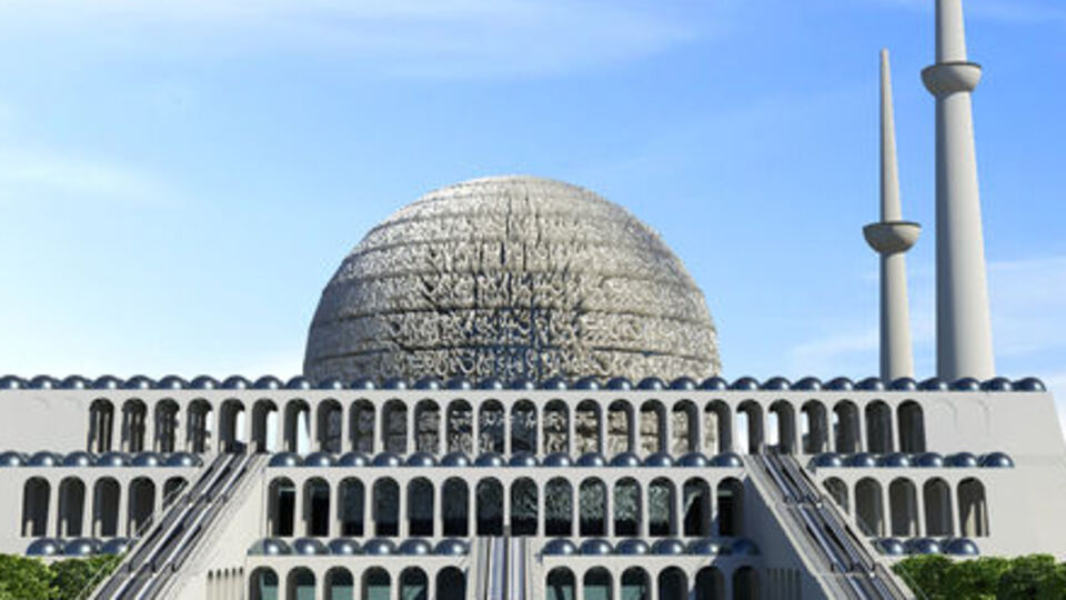 'Çamlıca Camii de gökdelendir'