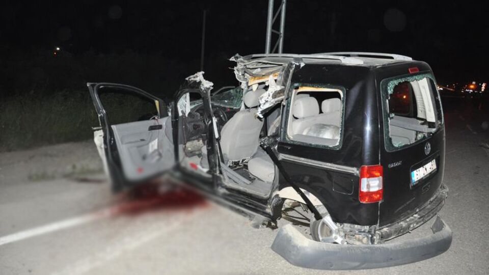 Düzce'de trafik kazası