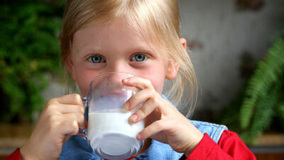 "Her gün 2 bardak süt için"