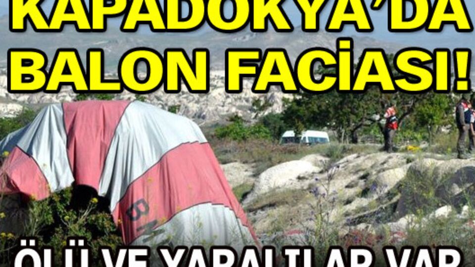 Balonlar çarpıştı!