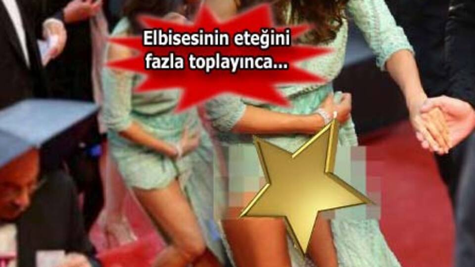 Yırtmaç kurbanı Eva!