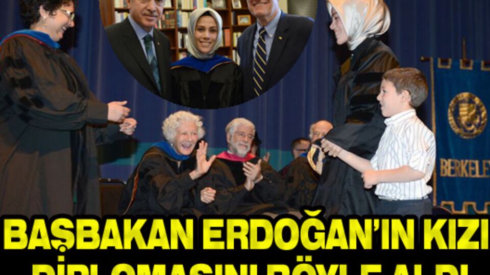 Başbakan, kızının mezuniyetine katıldı