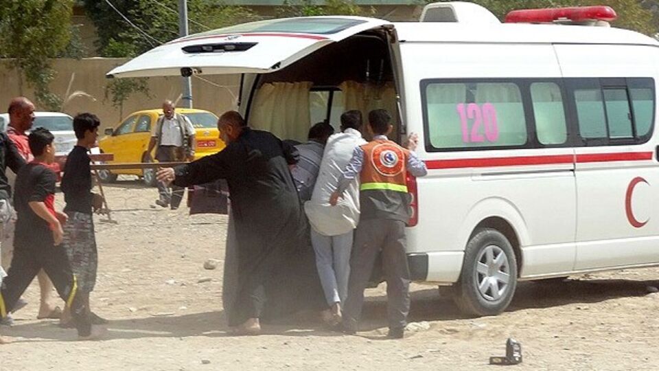 Bağdat'ta pazar yerinde patlama