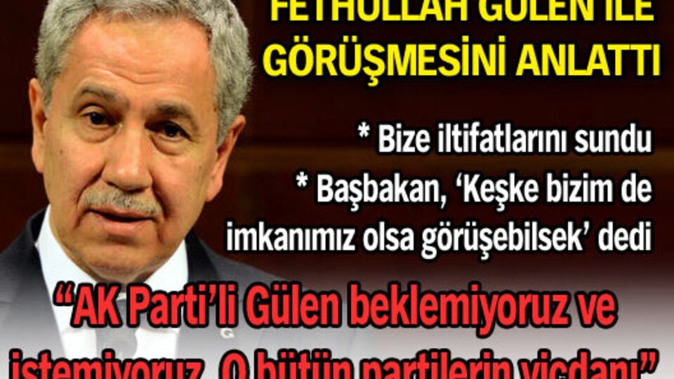 Gülen'le görüşmesini anlattı