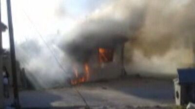 Dizi setinde patlama!