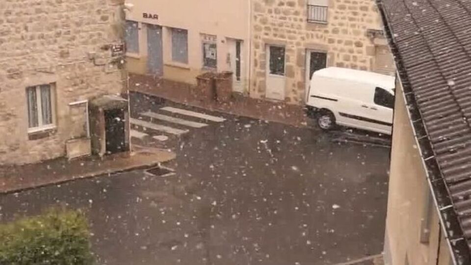 Mayıs sonunda kar yağdı!