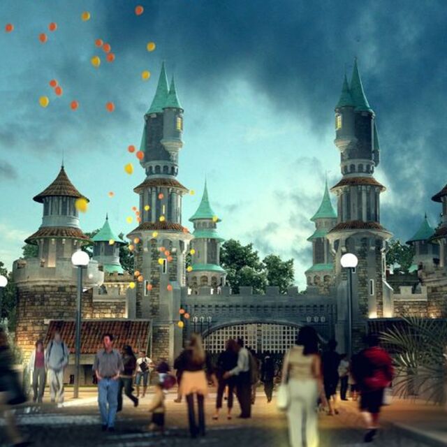 Eğlence parkı Vialand'da ilk kaza!