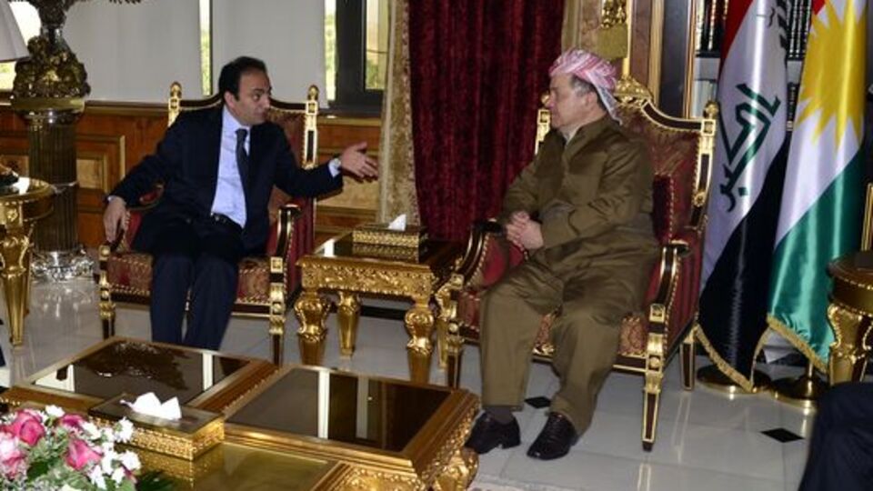 Baydemir Mesut Barzani ile görüştü