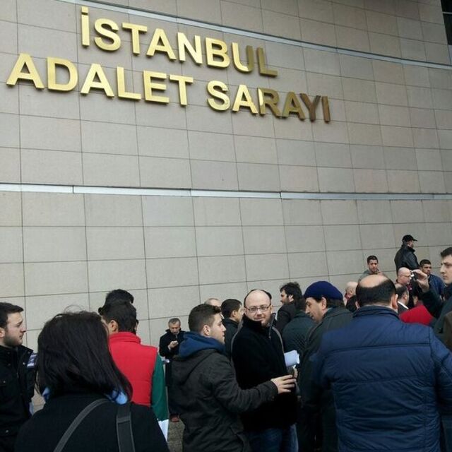 Çağlayan Adliyesi önünde açıklama