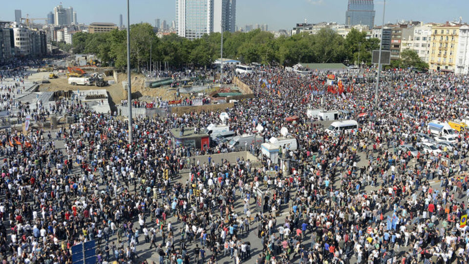 Taksim'de son durum