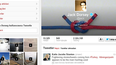 Twitter kurucusundan 'Gezi'ye destek