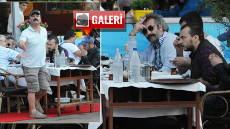 "Ne bakıyorsunuz lan, o..... çocukları! Yiyorsa Taksim'e gelin"