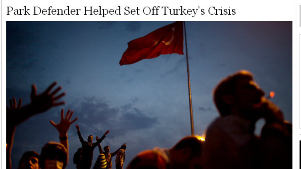 Dünyadan 'Gezi' haberleri