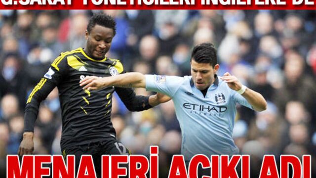 Menajeri açıkladı