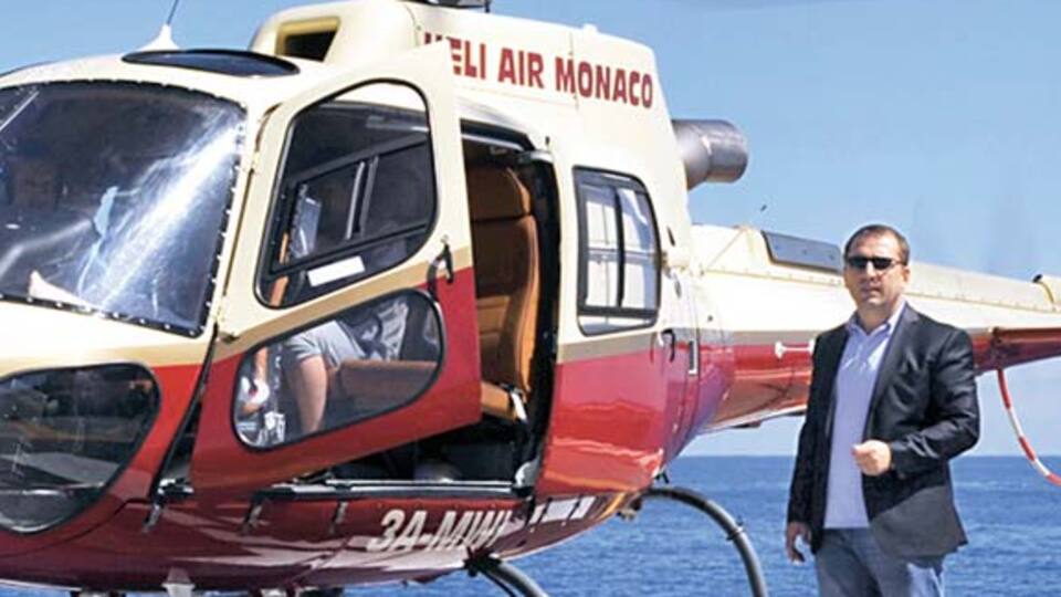 THY'den helikopterle Nice-Monaco