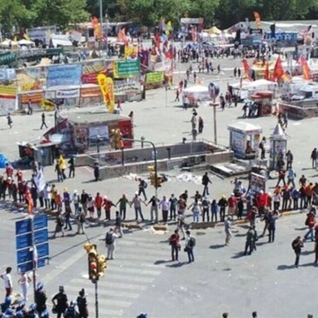 Dünyanın gözü Taksim'de