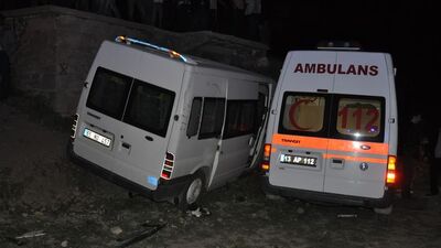 Tatvan'da feci trafik kazası