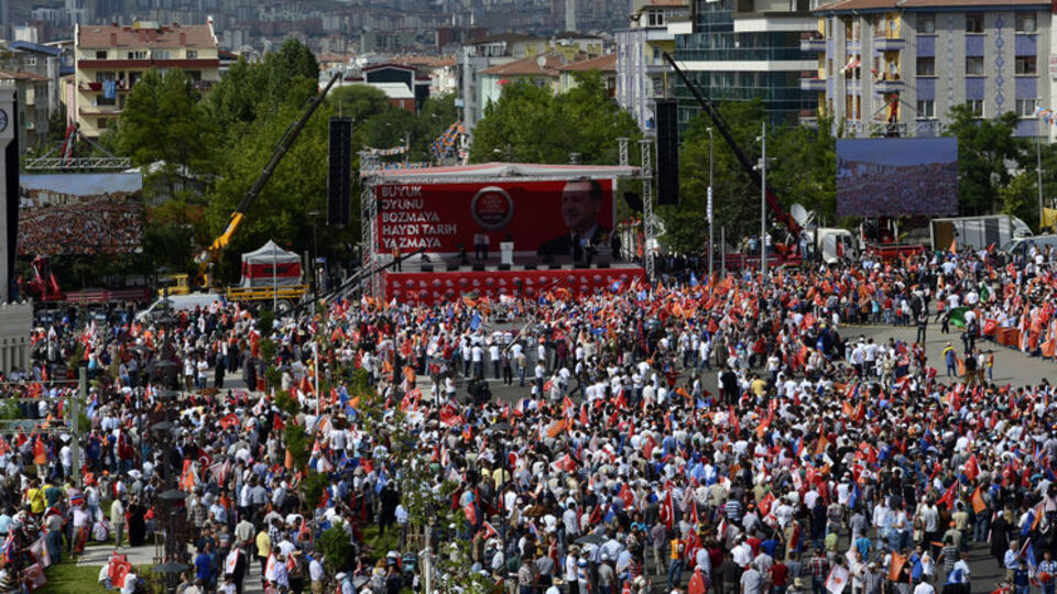 Ankara'da 'Milli İradeye Saygı' mitingi