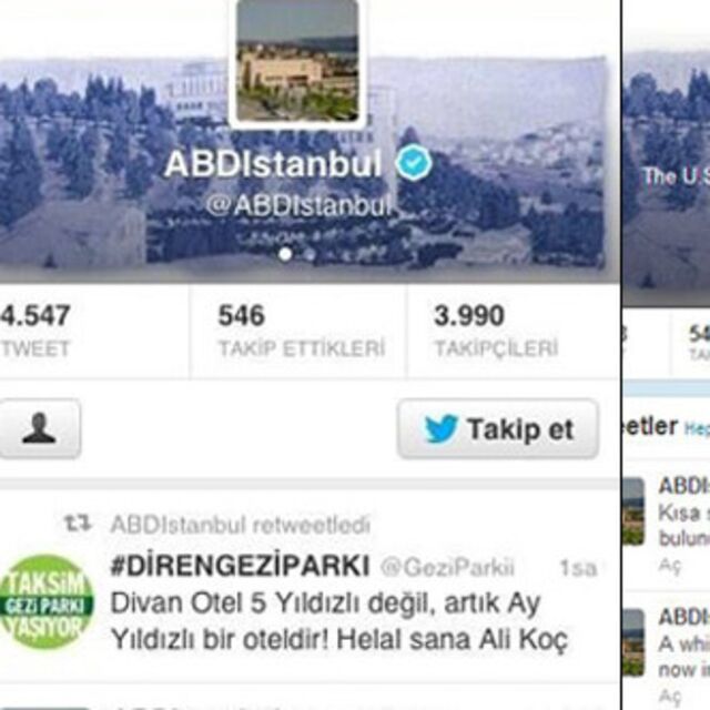 ABD Büyükelçiliği Twitter hesabı hacklendi mi?