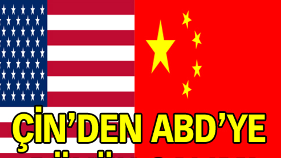 Çin'den ABD'ye büyük çalım!