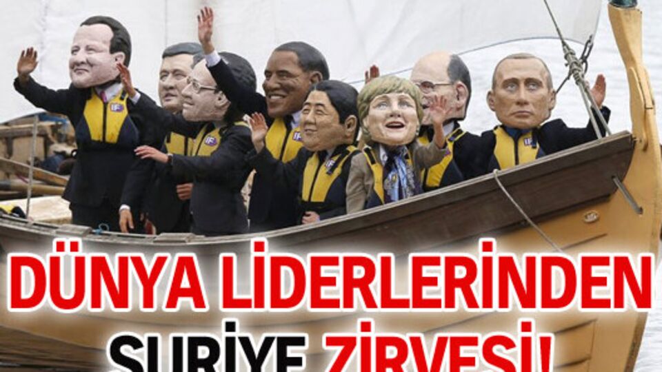 Dünya liderlerinden Suriye zirvesi