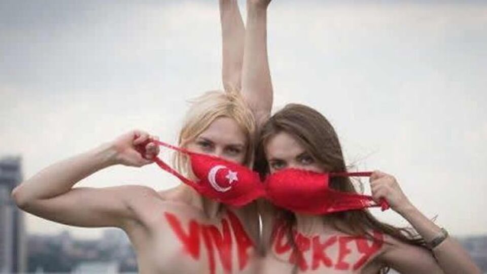 FEMEN Gezi için geliyor
