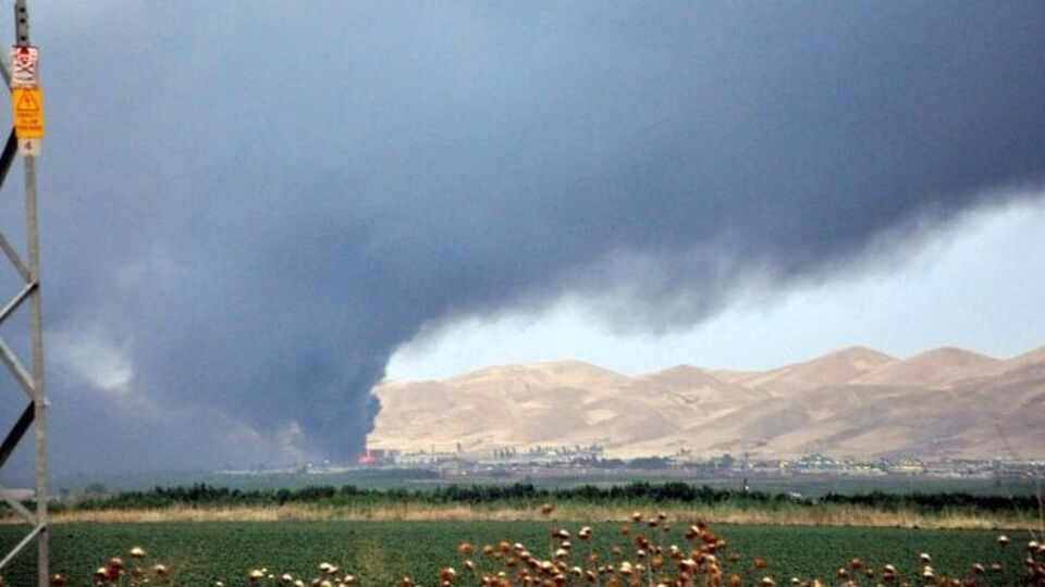 Irak sınırında patlama