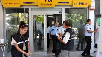 PTT şubesinde soygun!