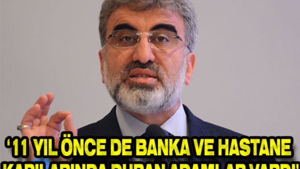 '11 yıl önce de banka ve hastane kapılarında duran adamlar vardı'