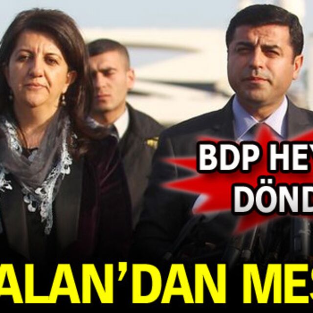BDP heyeti döndü