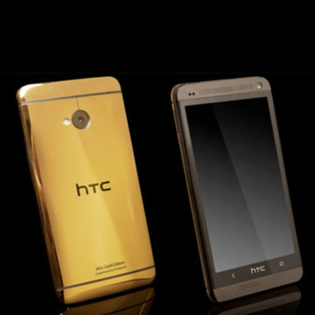 Altın kaplı HTC One satışa sunuldu!