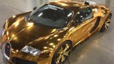 ABD'li rap'çiye altın Bugatti