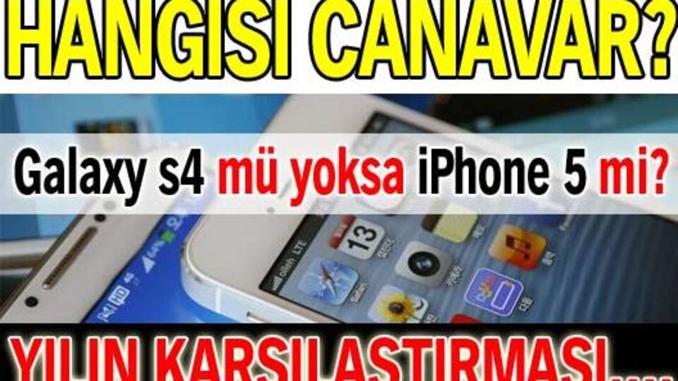 Hangisi canavar?